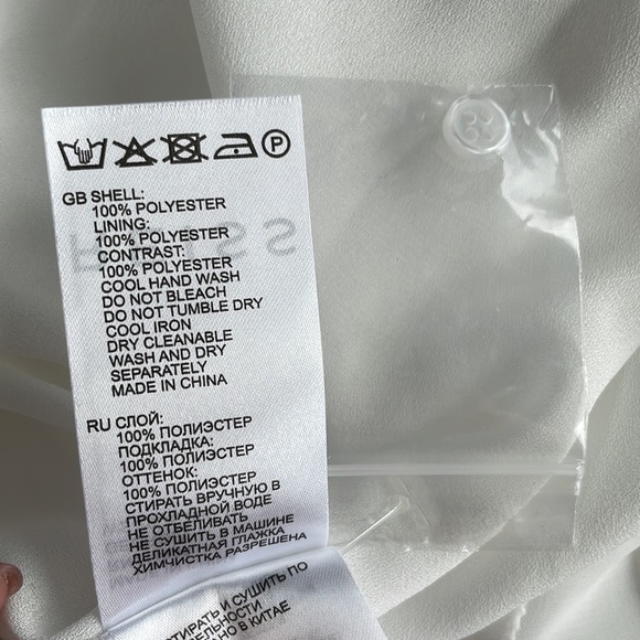 Reiss Multi-Textured White Dress - Picture 11 of 11